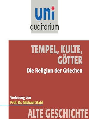 cover image of Tempel, Kulte, Götter